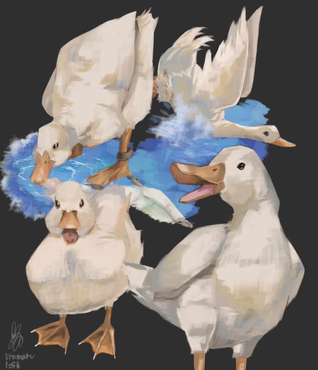 印象に残る質感のある動物イラストを描きます アイコンやグッズに使用可能な質感のあるイラストを作成致します イメージ3