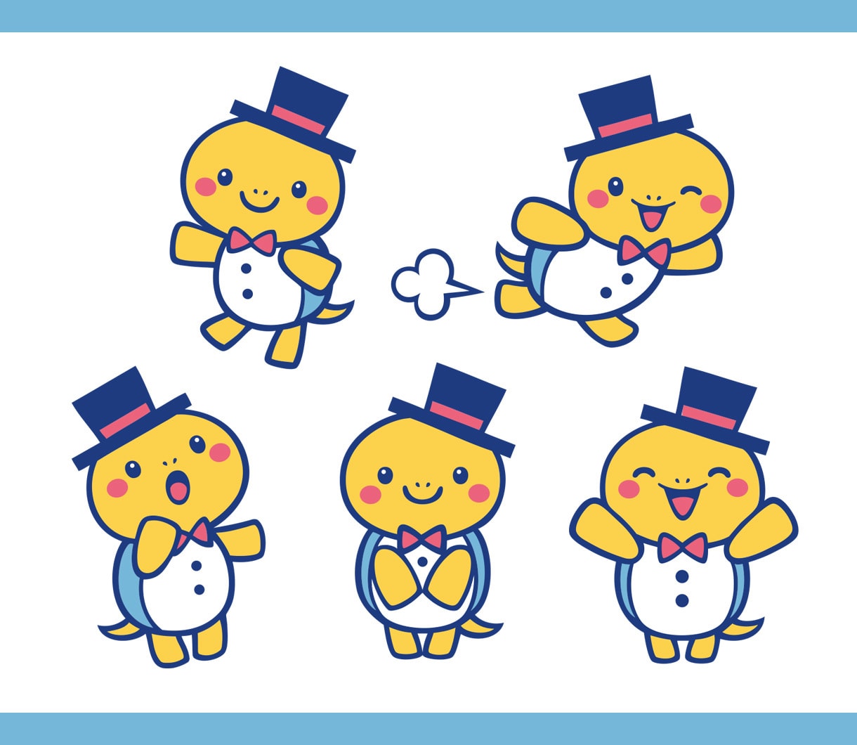 ２ポーズ！かわいいキャラクター制作いたします 商用OK！グッズや広告にオリジナルキャラクターで好印象！ イメージ6