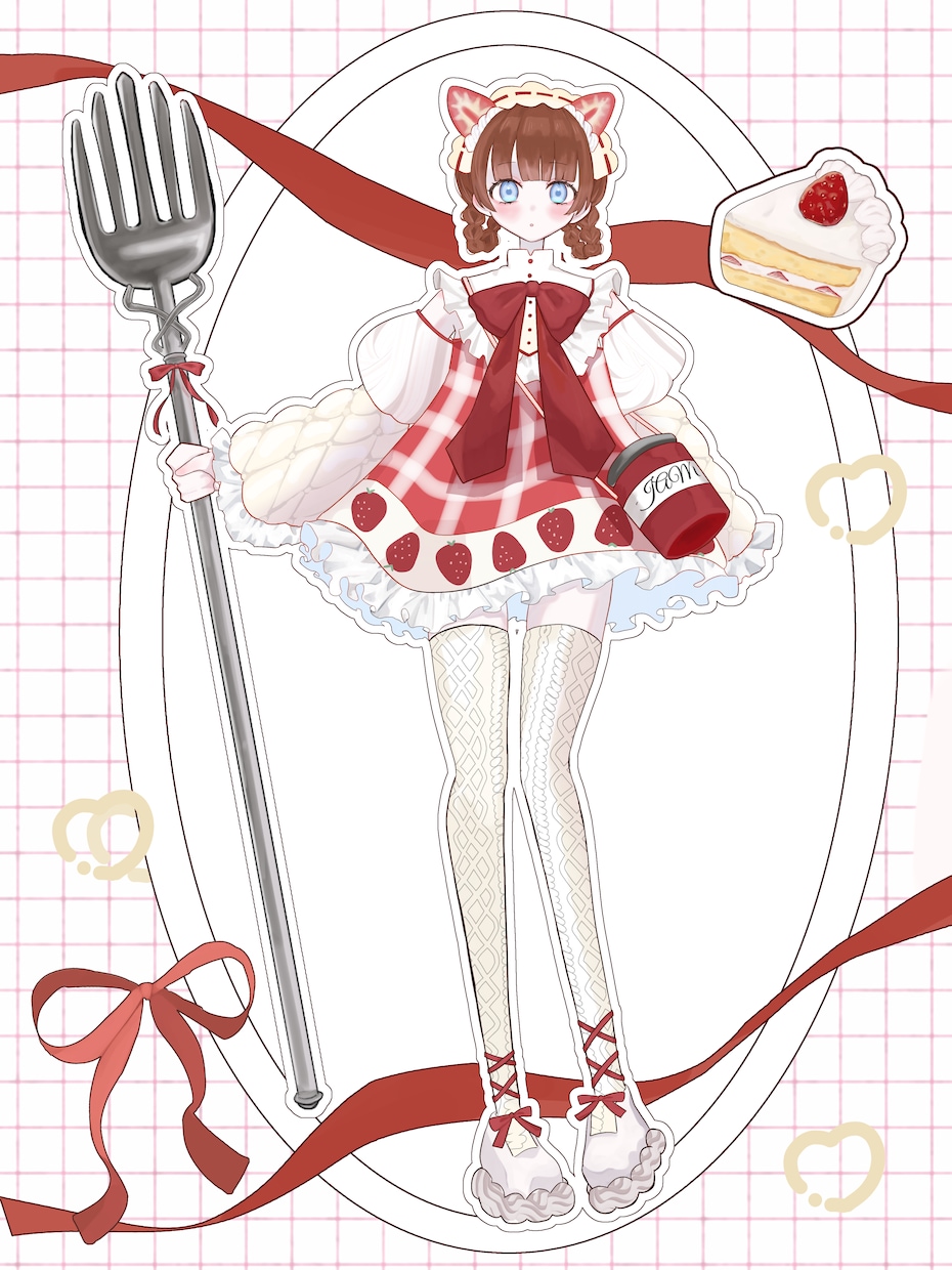 VTuber立ち絵、キャラデザ描きます オリジナル衣装であなたの可愛いを引き出します！ イメージ3