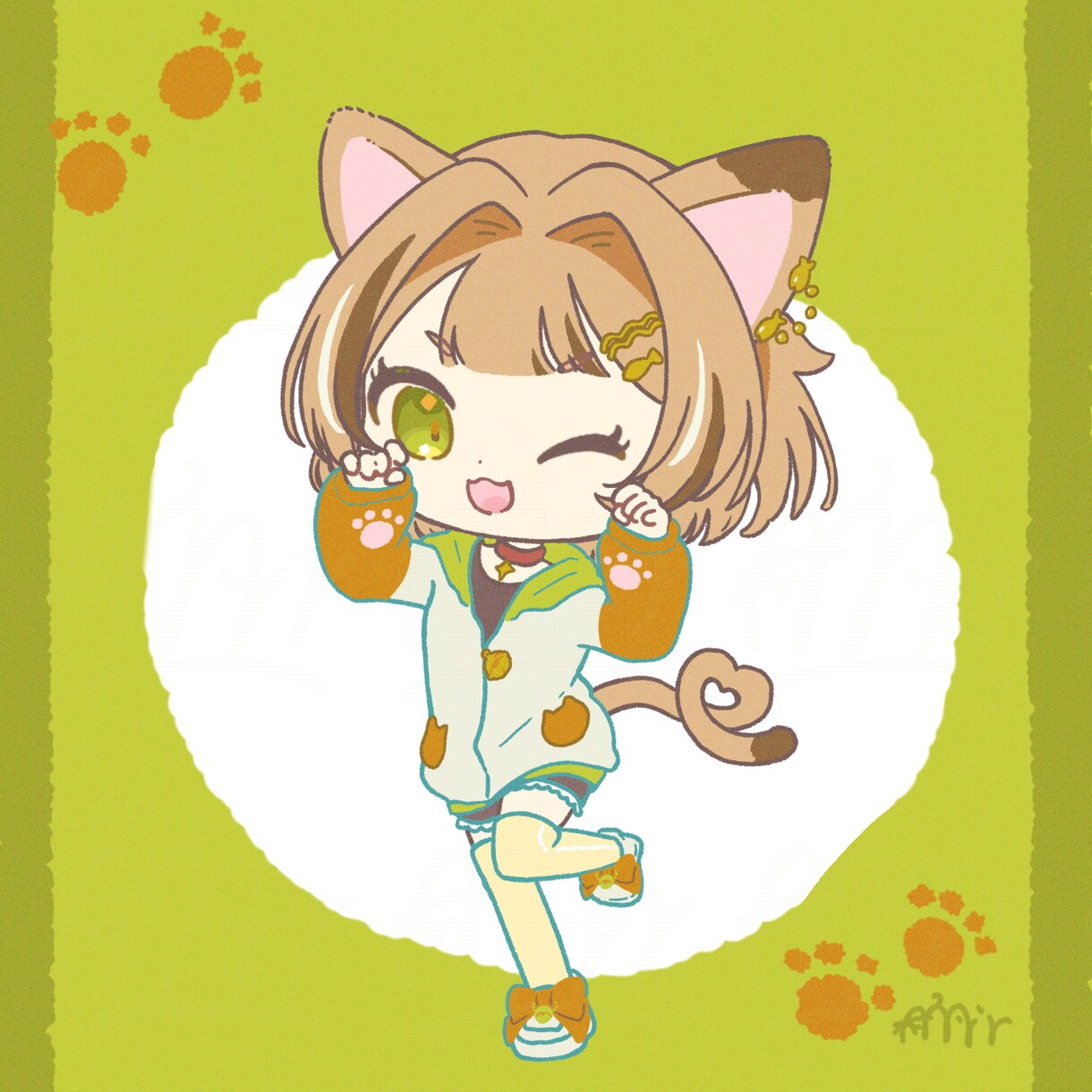 ミニキャラお描きします アイコン/活動用イラスト/趣味・鑑賞用などにいかがですか イメージ9