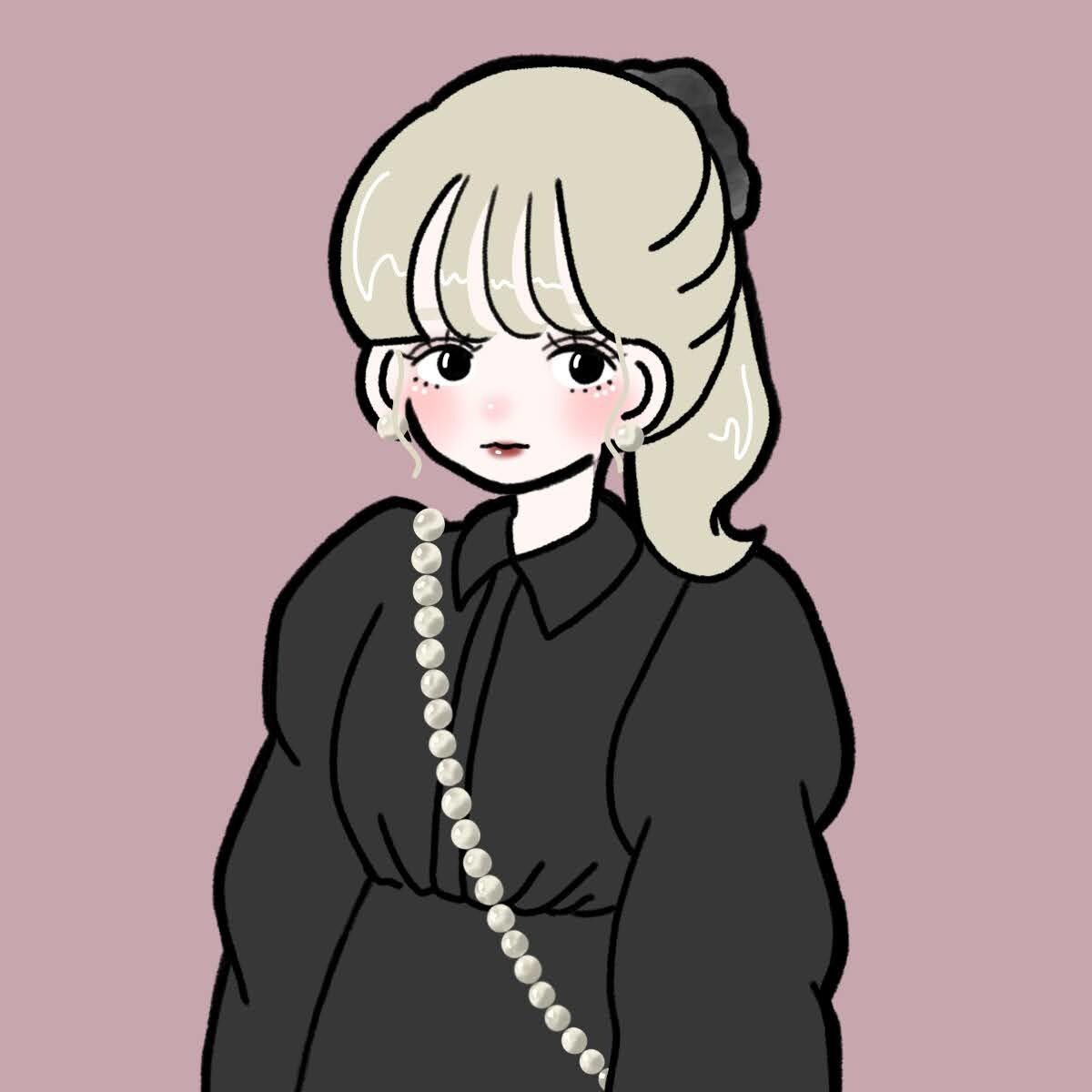 おしゃれで可愛いイラストを描きます アイコンやプレゼントに使えるイラストです❤︎ イメージ2