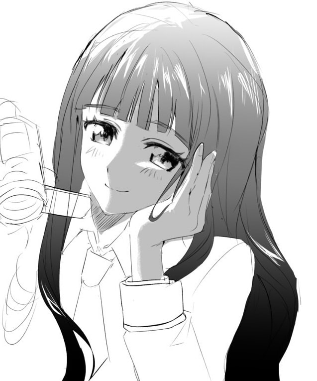 白黒イラストやアニメの原画風イラストを描きます 安価で丁寧に仕上げます！ご気軽にご相談ください イメージ10