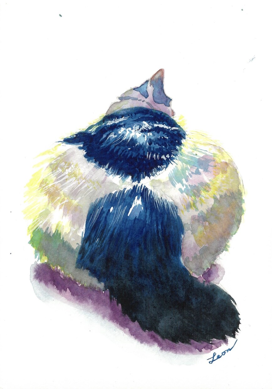 ペットの手描きイラストをお描きします 思い出・プレゼントにどうぞ【現物&データ】 イメージ6