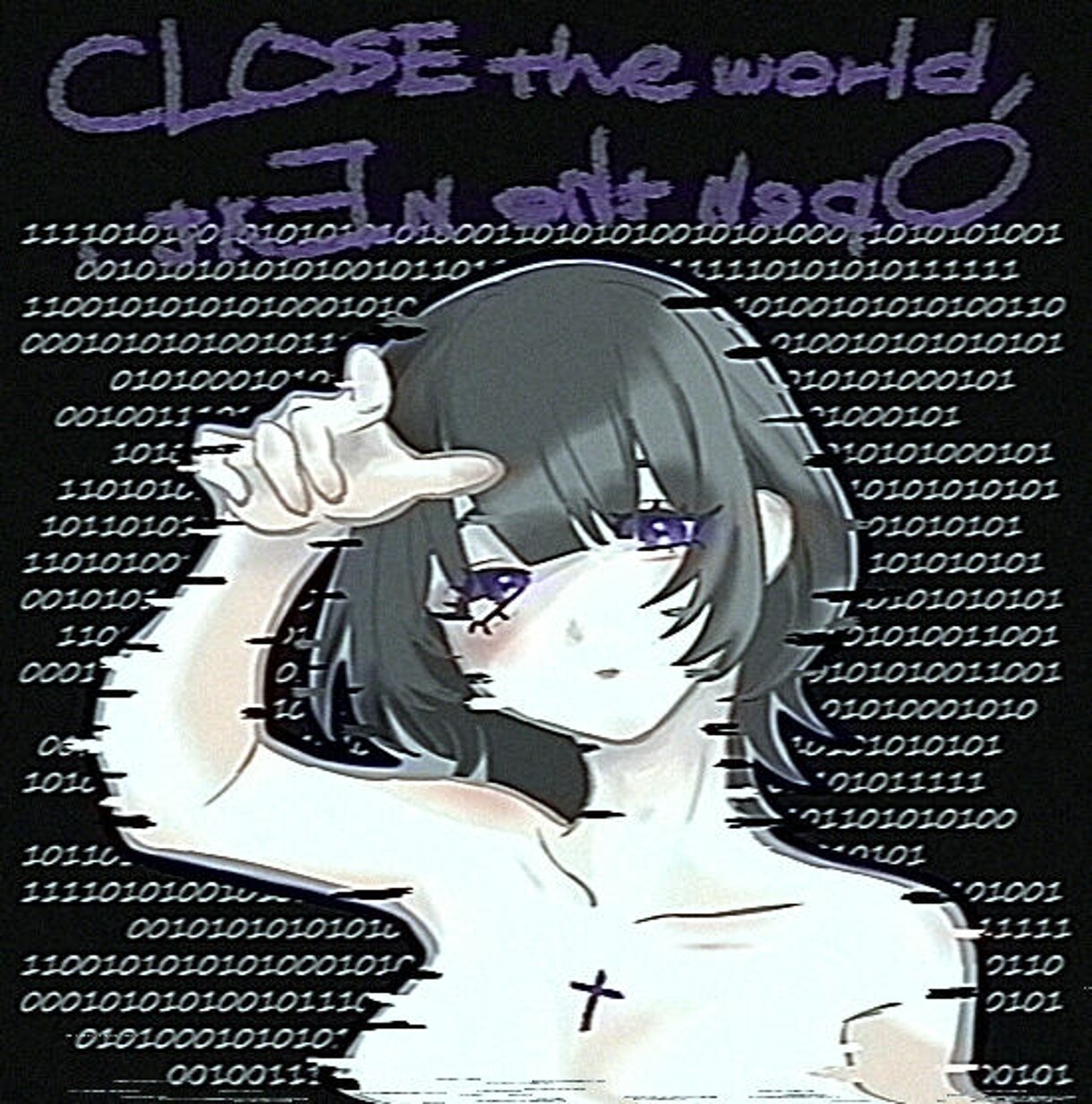 病みかわ・サブカル系のイラストを描きますます 退廃的でエモーショナルなこだわりイラストをお届けします イメージ4