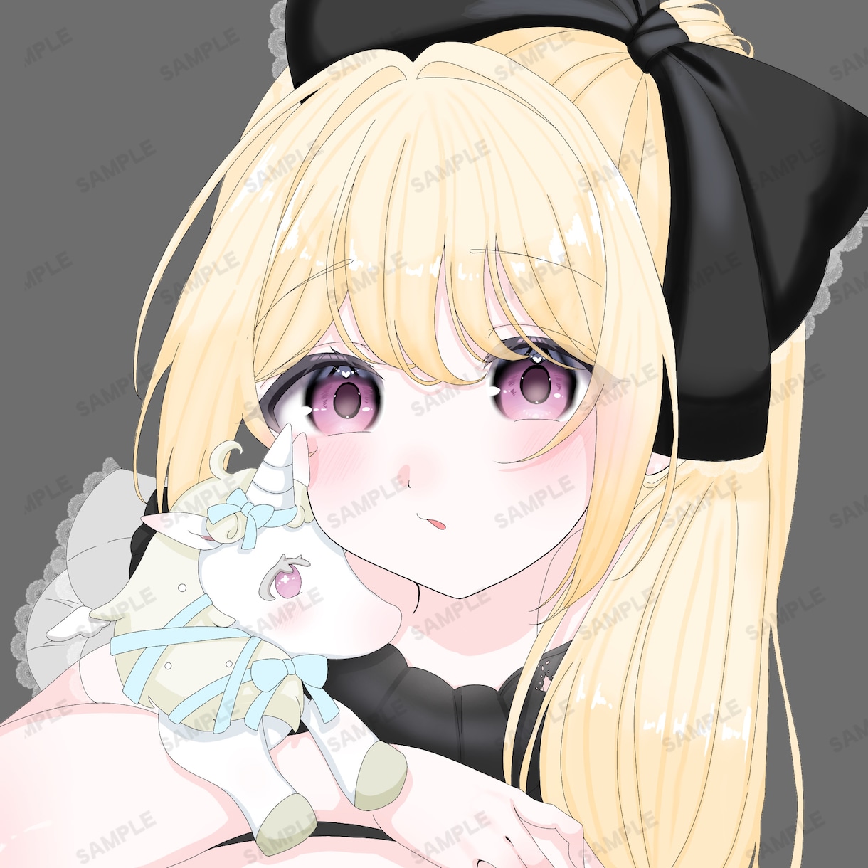 透明感のある可愛いアイコンをお届けします あなただけのアイコンを心を込めて描きます⟡.· イメージ7
