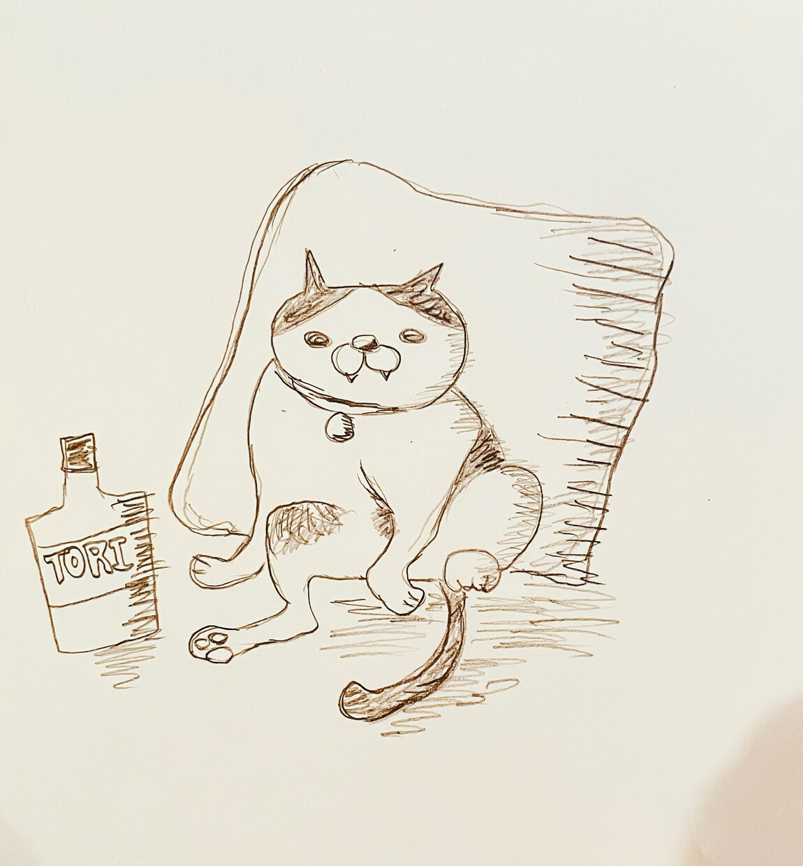 シンプルな似顔絵、挿絵、カジュアルなメニュー書ます 絵や字が苦手な人、集合ーー(^o^) イメージ9
