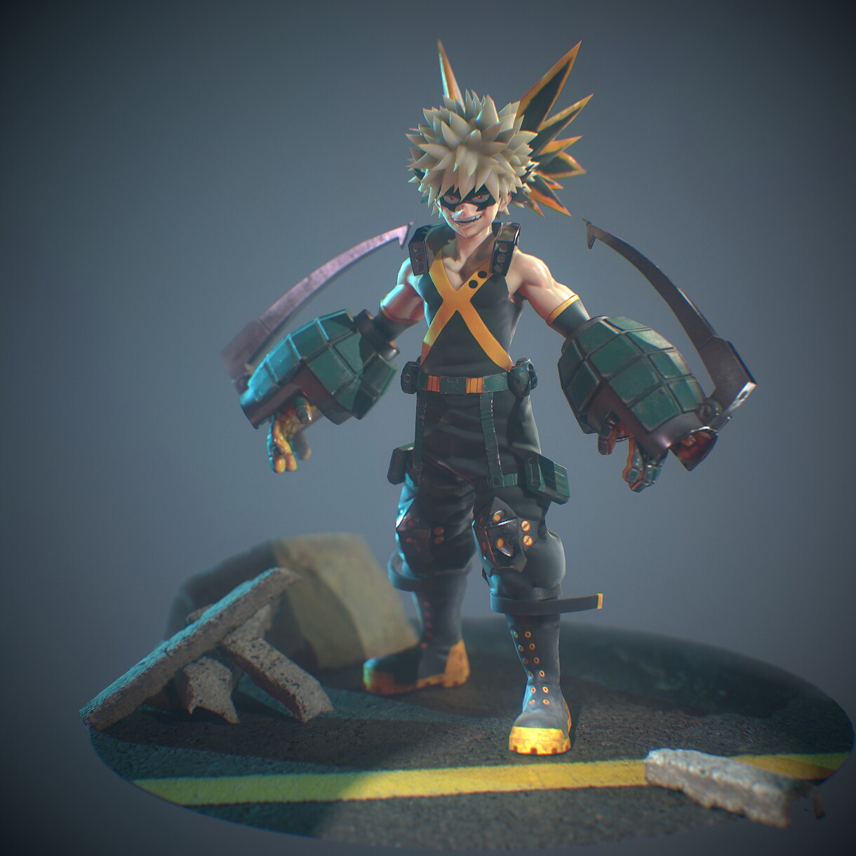 ３Dのキャラクターモデル作ります オリキャラ、版権キャラを３Dフィギュア化！！ イメージ3