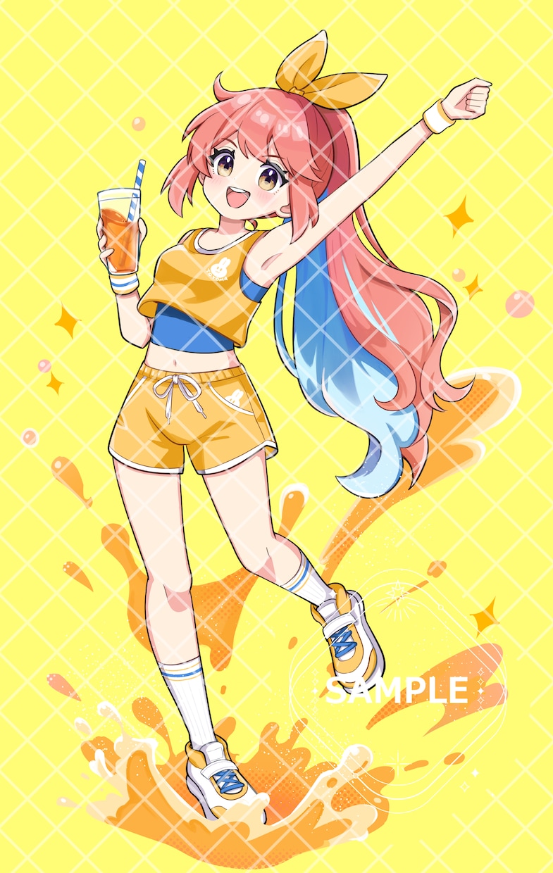 ポップで可愛いイラスト描きます グッズイラストやサムネイル等幅広く対応します！ イメージ5