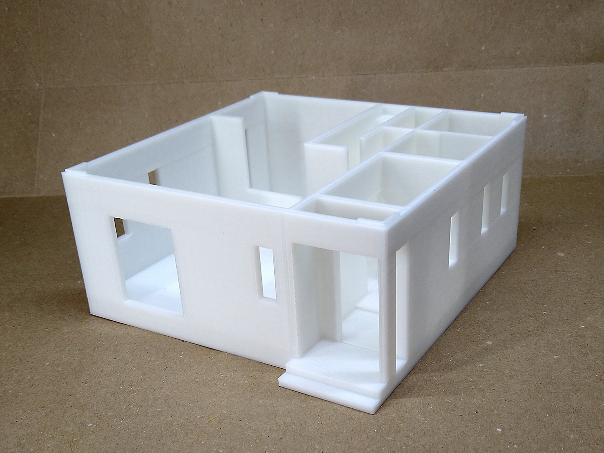 ３Dプリンタで住宅模型作ります 3Dプリンタで夢の住まいを形に！ イメージ1