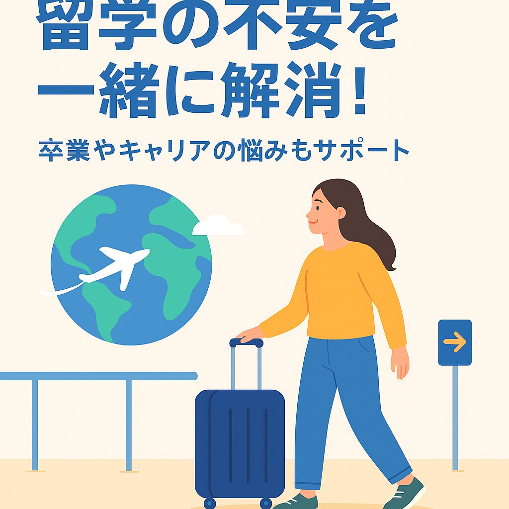 留学準備からキャリア活用まで相談できます 留学準備から就職まで幅広く対応 イメージ1