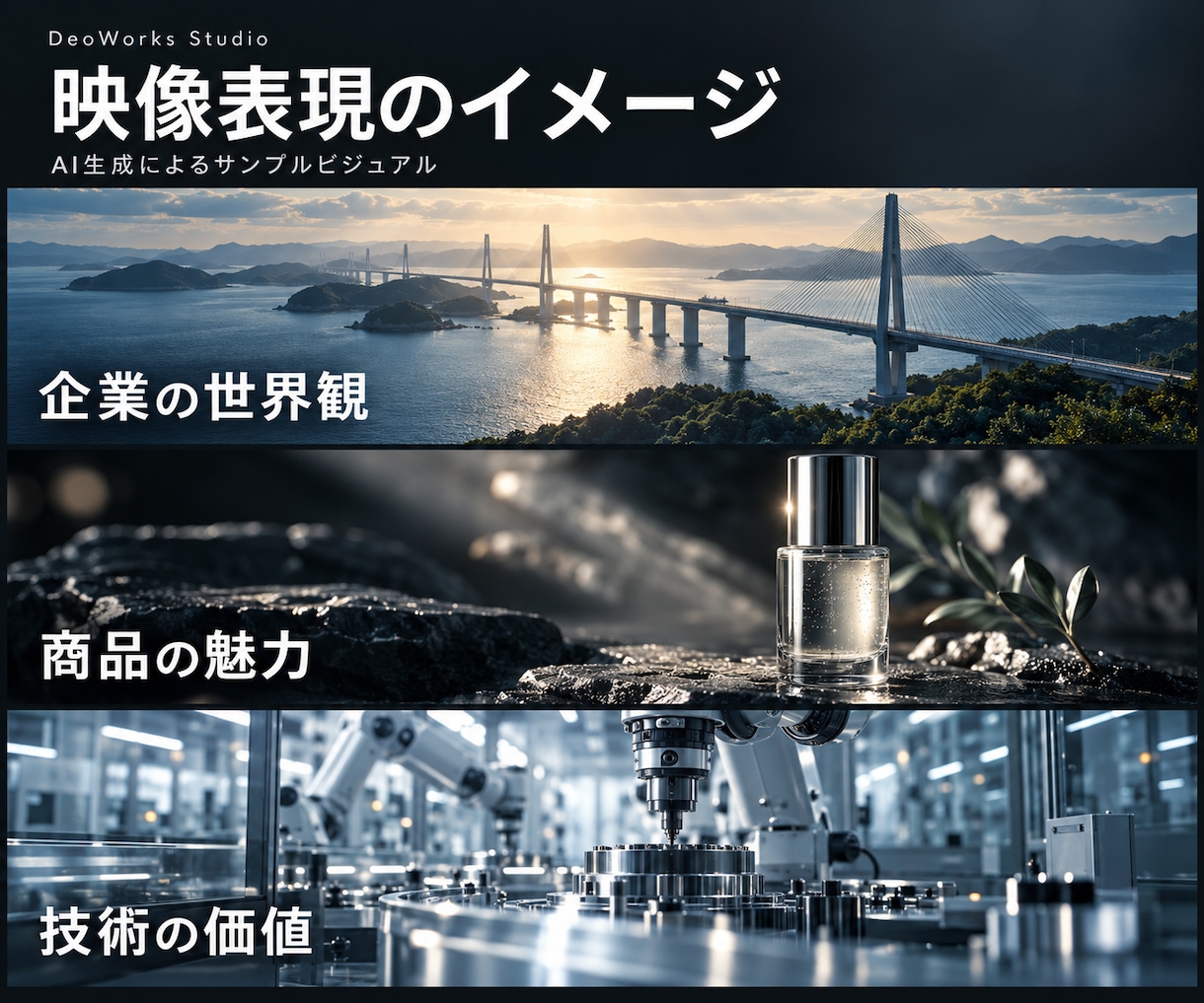 企業PR・商品紹介動画をAIで制作します 伝えたい魅力を整理し、企画から編集まで一貫対応 イメージ4