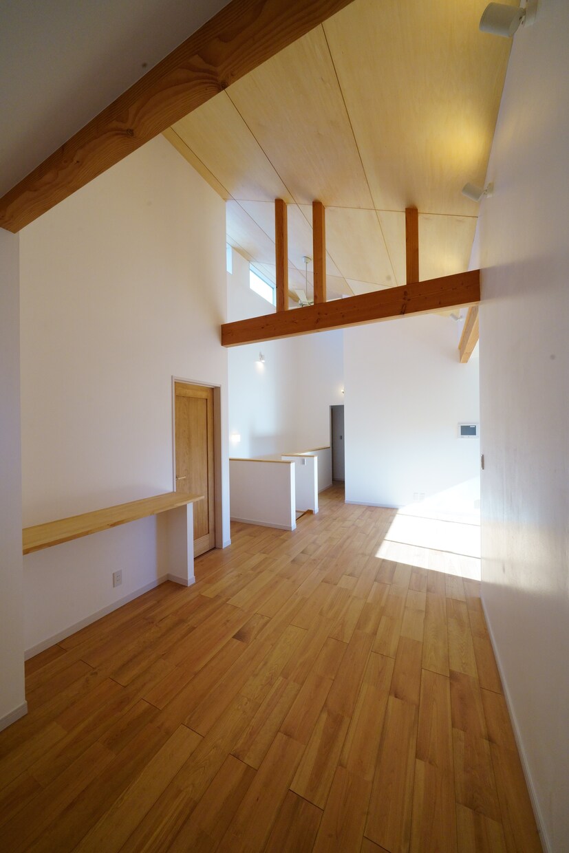 一級建築士が色付き住宅間取りプラン作成します 自然素材や吹抜け、回遊同線プランが気になる方にお勧めです イメージ3