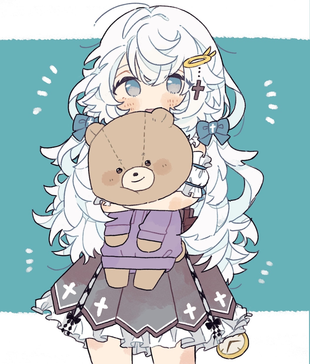 かわいい等身低めイラストお描きします 等身が低めの可愛らしいイラストを描くのが得意です！ イメージ3