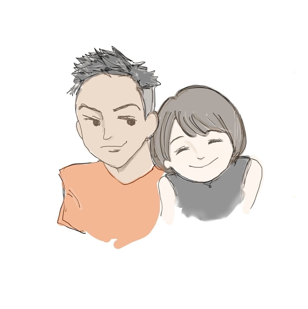 心温まるような、ほんわかイラストを描きます あなたの大切な思い出を、1枚の絵に。手書き風に仕上げます☺︎ イメージ2