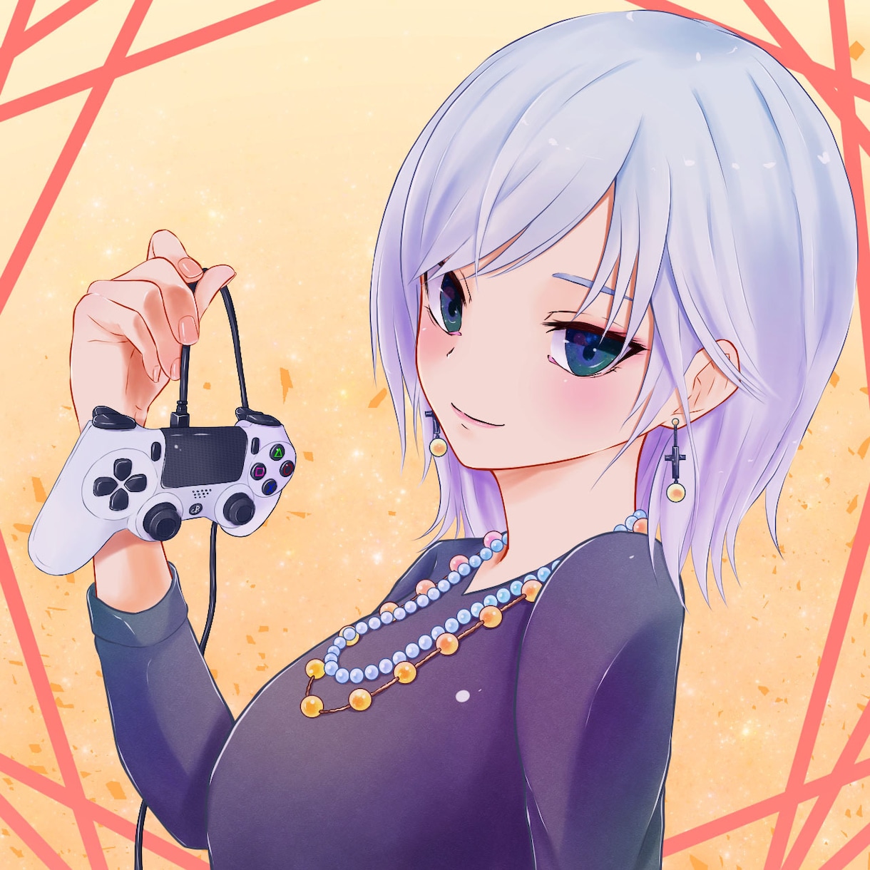 目を引く貴方だげのアイコン描きます ネットなどで活動する【もう1人のあなた】を作成します。 イメージ8