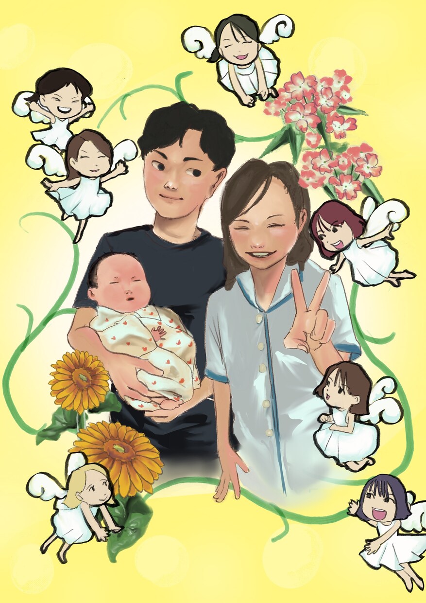 イベントのイラストを作成します 誕生日や結婚式・出産祝いなど…イラストを作成します。 イメージ2