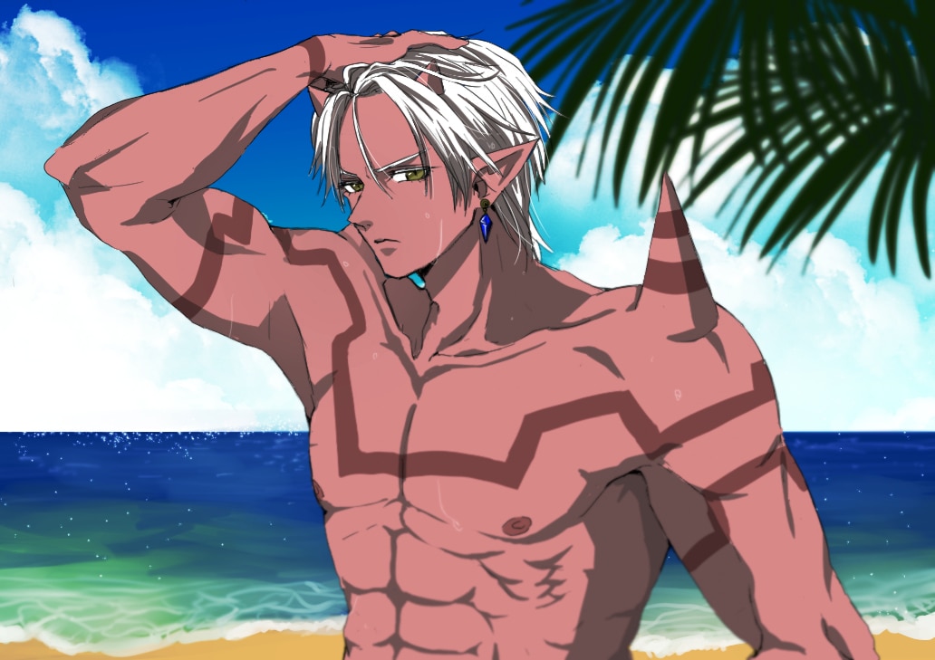 ぱっきりとした目を引くイラスト描きます サムネイルやSNSのアイコン、ヘッダー等、要望に沿います！ イメージ4