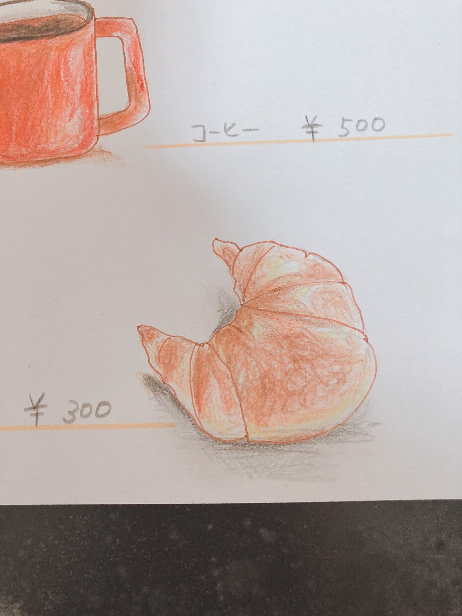 色鉛筆でお店のメニュー作ります 全手書き！イラストのみの販売も可。世界に一つだけのイラスト！ イメージ3