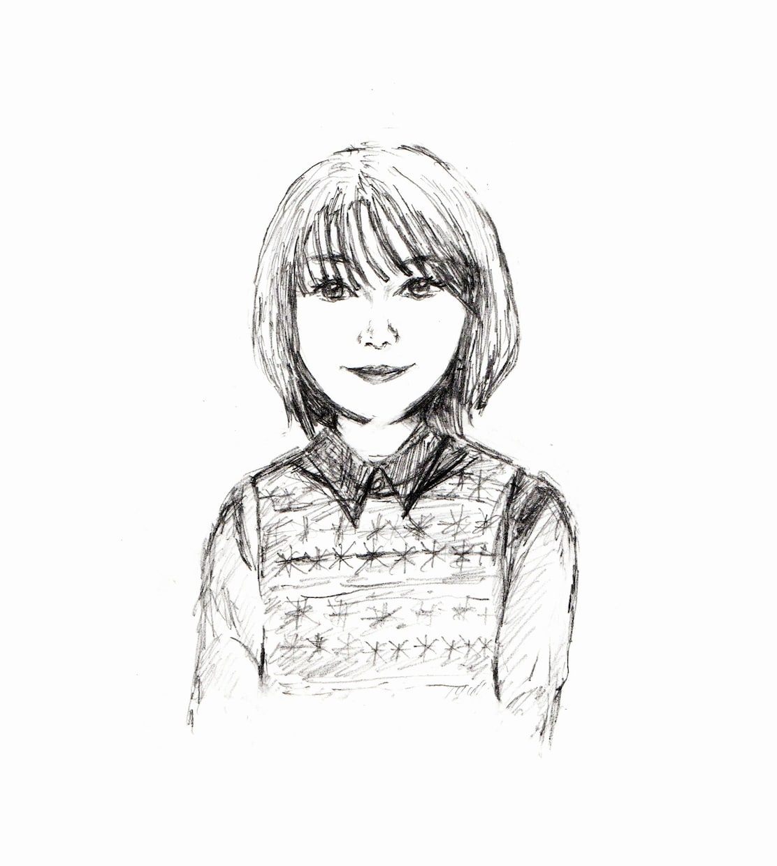 特徴を伝える！手描きのシンプルな似顔絵描きます 名刺やアイコンに。ペットもOK。 イメージ3
