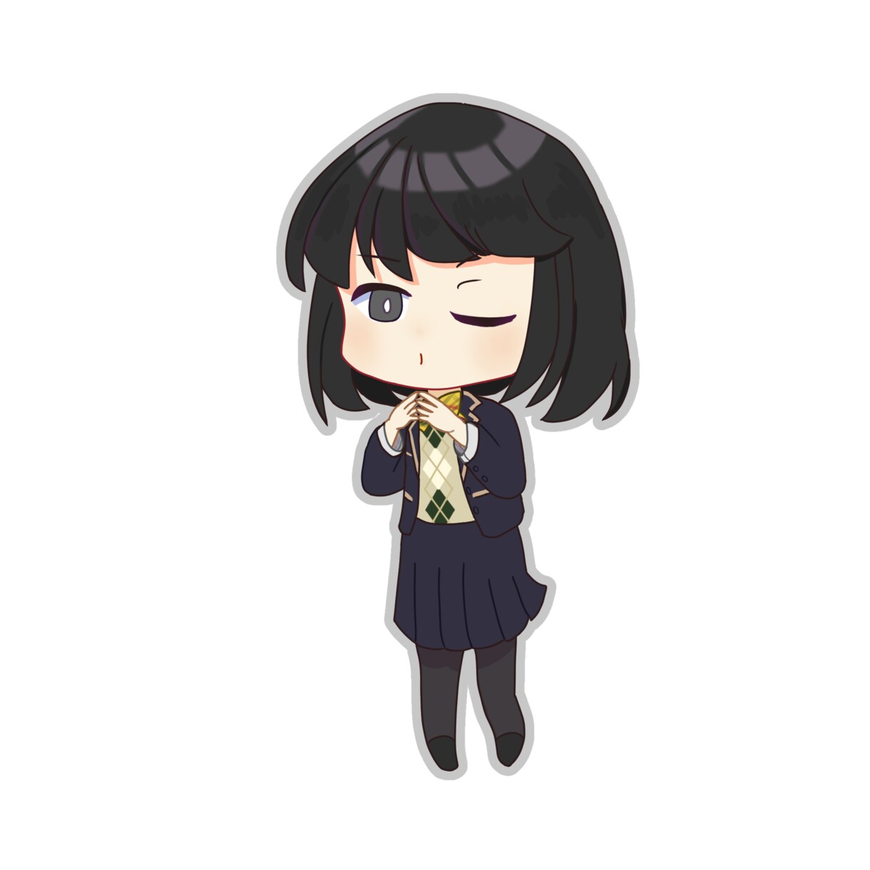 最安値 美少女・チビキャラアイコン作成承ります SNSなどでキャラクターもののイラストが欲しい方へ イメージ3