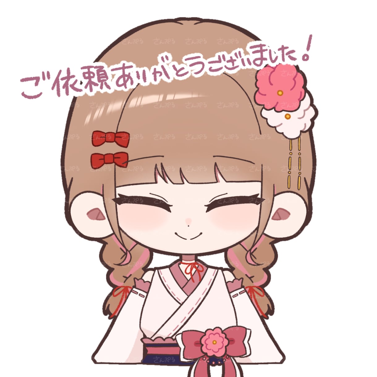 最安値！キャラデザ+ミニキャラアイコン描きます TRPG、動画等にも！何回でも修正受け付けております！ イメージ6