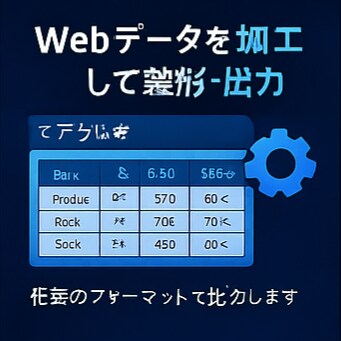 Webサイトの価格・在庫を自動取得します 価格・在庫・情報を定期的に自動取得するツールを制作 イメージ6