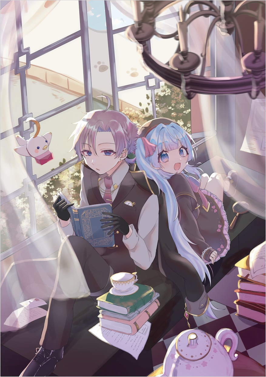 歌ってみた・MVのサムネや立ち絵イラストを描きます 映えるイラストをお届けします。お気軽にご相談ください！ イメージ7