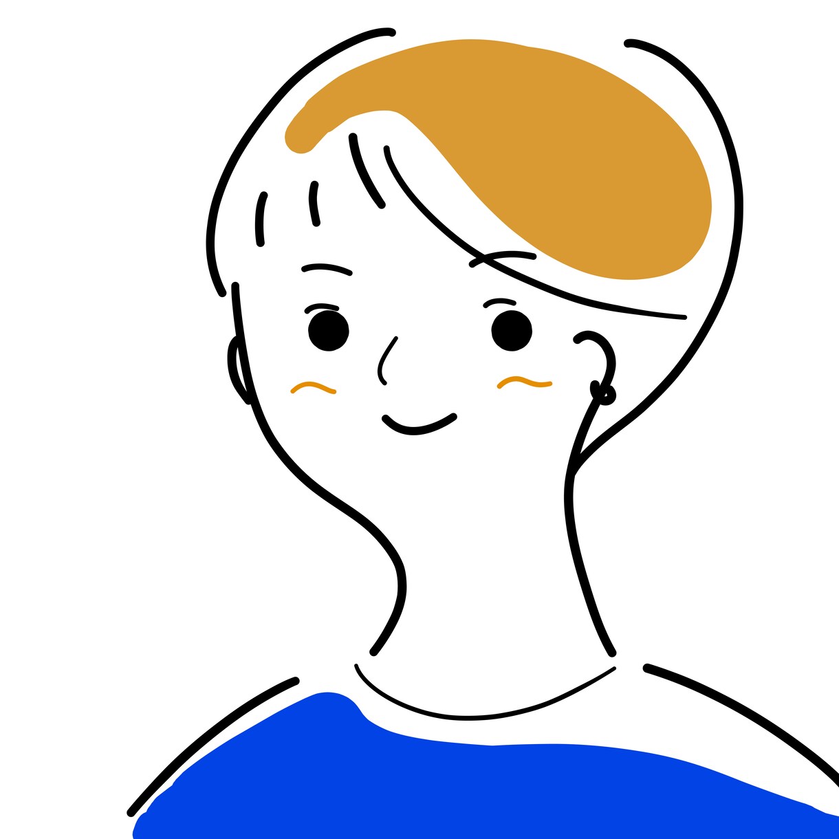 アイコン・似顔絵描きます フラットなゆる似顔絵を描きます イメージ3