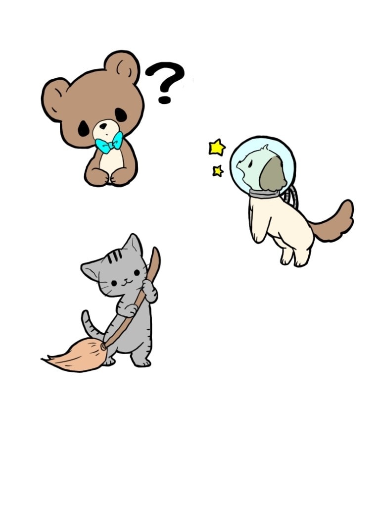 ゆるキャラ系オリジナルLINEスタンプ作成します かわいい系のキャラクターのLINEスタンプ イメージ3