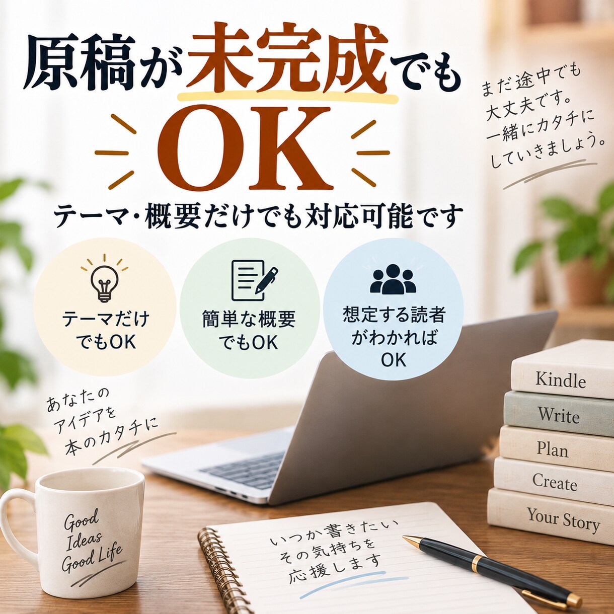 Kindle本のタイトル・商品説明を作ります タイトル案5つ＋サブタイトル＋紹介文をまとめて提案 イメージ4