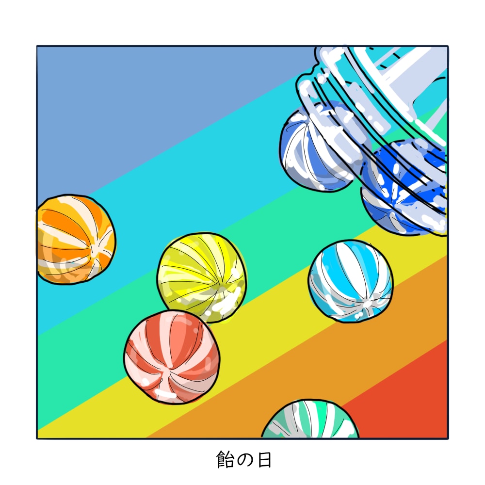 ポップでかわいい人物・物のイラスト承ります グッズやアイコン用途に合わせたオリジナルイラスト イメージ9