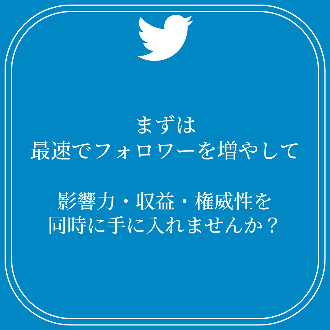 Twitterでフォロワー増やすコンサルをします 69日で万垢になった私がフォロワーの増やし方をお教えします イメージ4