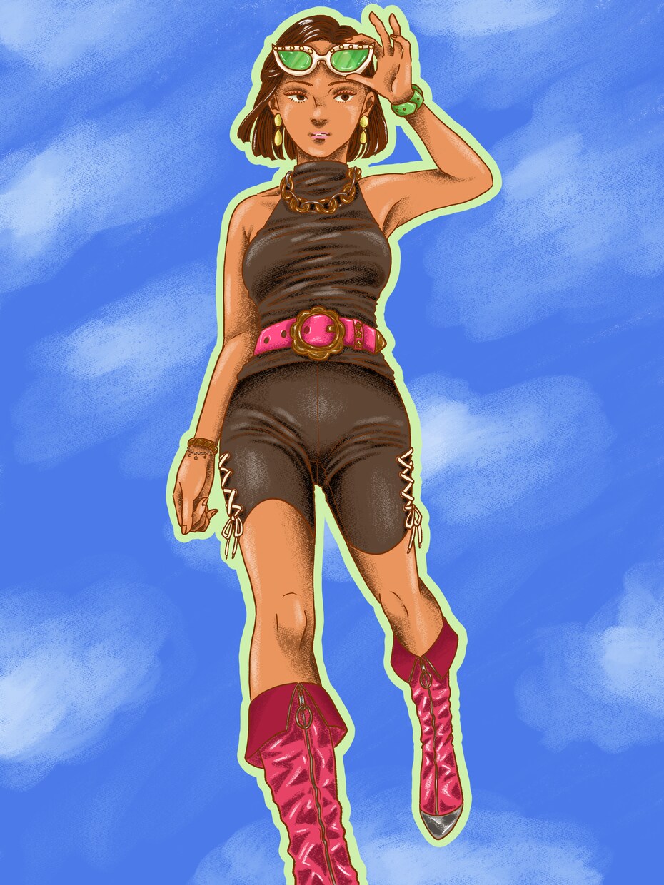 お好きなファッションの全身イラストを描きます お気に入りの服・コーディネートを、全身丸ごとお描きします！ イメージ2