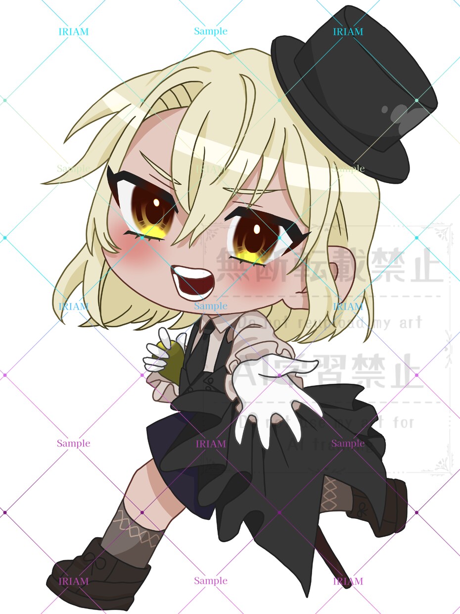 多彩なポーズで躍動感溢れるSDを描きます あなただけのオリジナリティ溢れるSD イメージ2