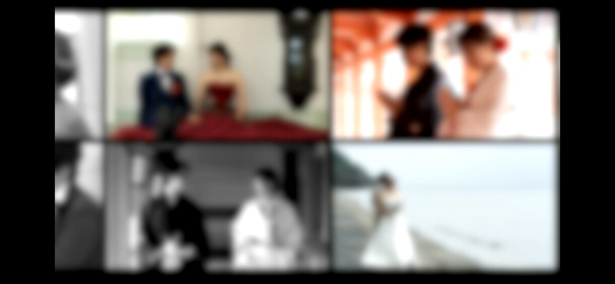 結婚式オープニングムービー作ります あなたの幸せの一助に貢献させてください イメージ4