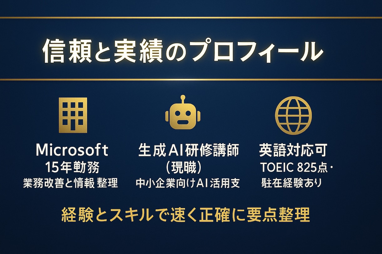 経営者向け会議要約｜即断可能な要点整理します 決定事項とToDoを明確化し経営を加速 イメージ2