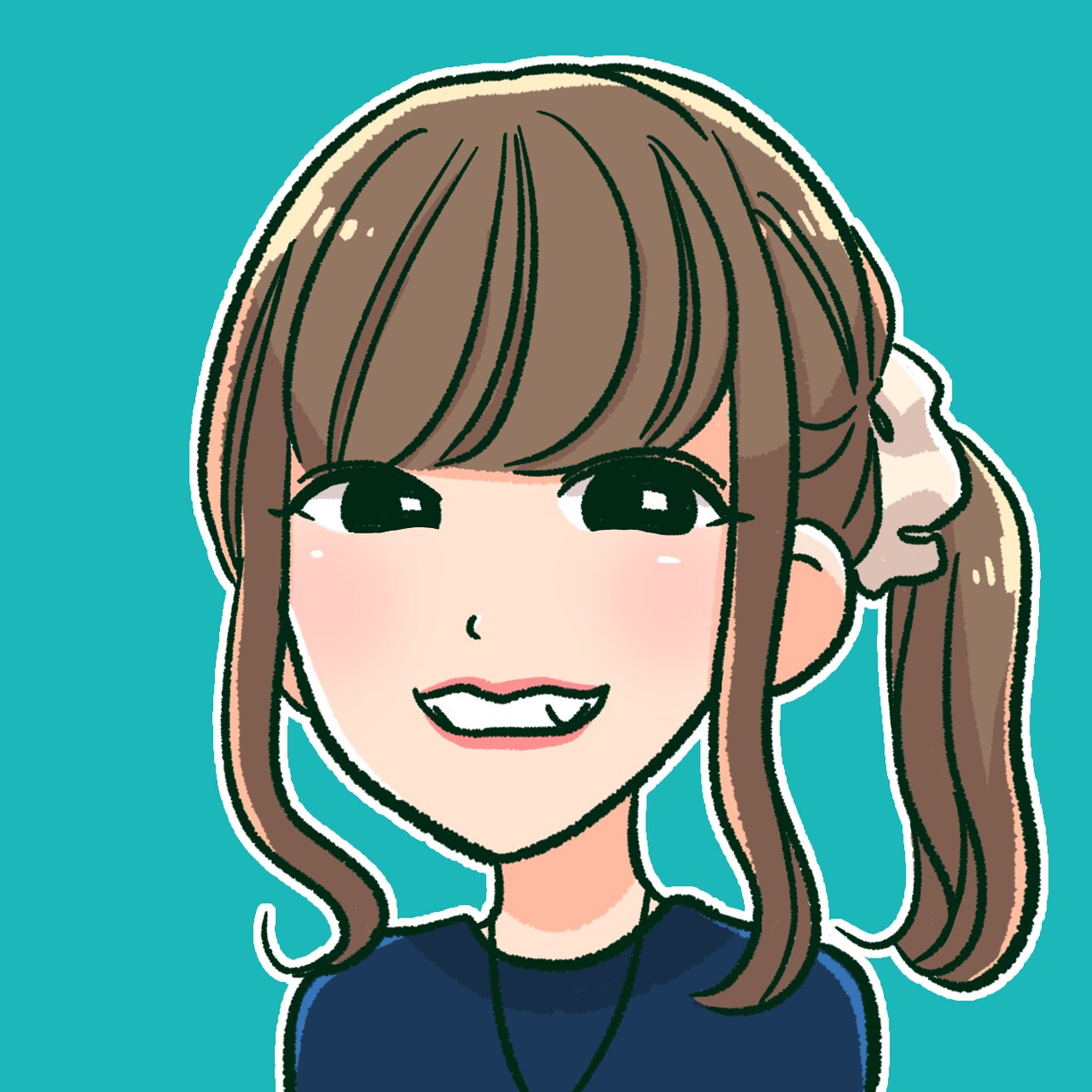 ポップ！イラスト風！な似顔絵アイコン描きます SNS用アイコンなどにご利用いただけます！ イメージ8