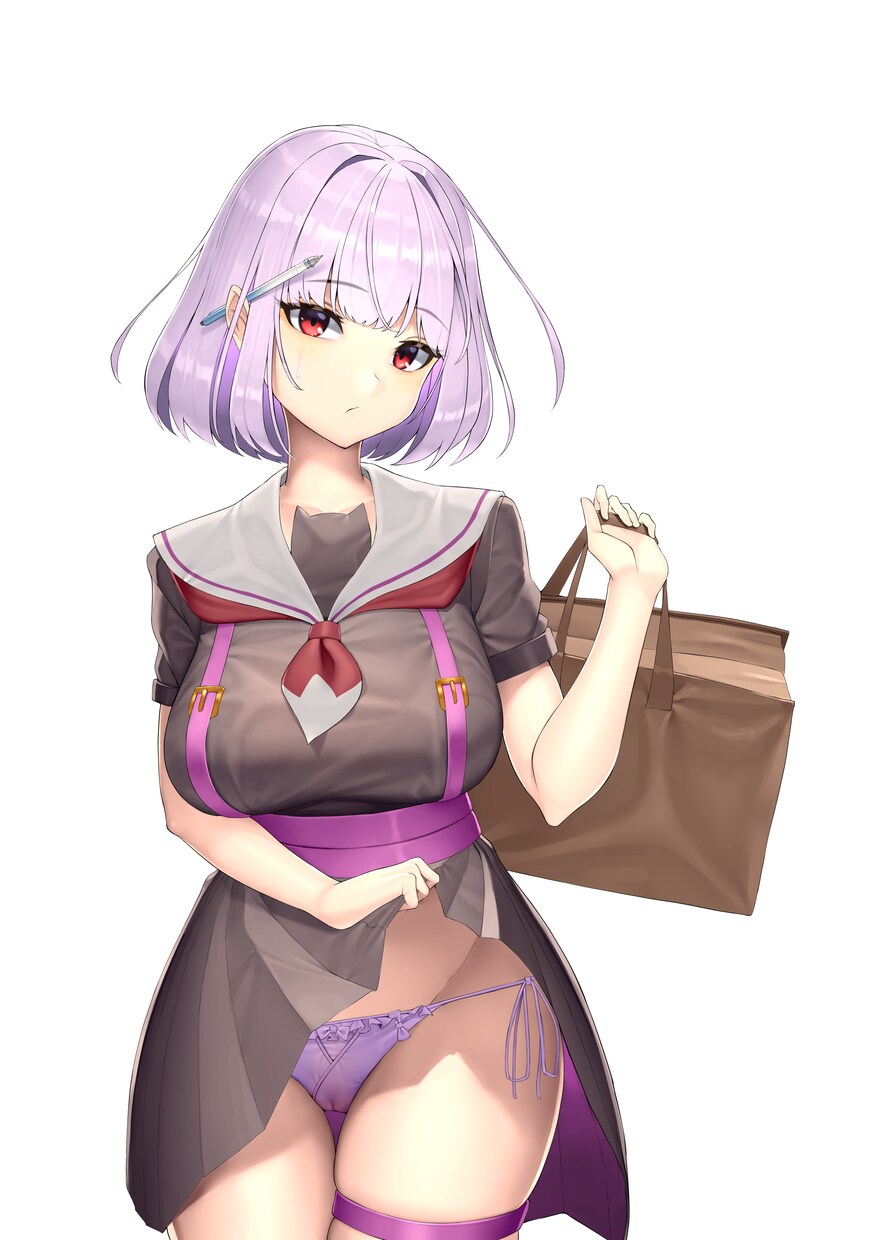 二次創作、オリジナルのキャライラストを描きます ポーズ指定背景無し（背景透過可能）の1枚絵を描きます。 イメージ3