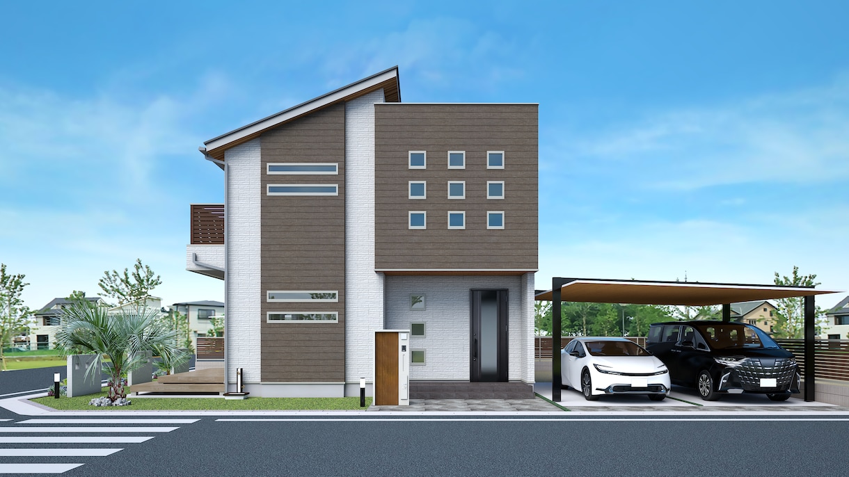 業者様用【現役設計士】が短期間でパースを作成します ◆ご成約に繋がるパースを作ります！ココナラ初心者様も歓迎◆ イメージ2