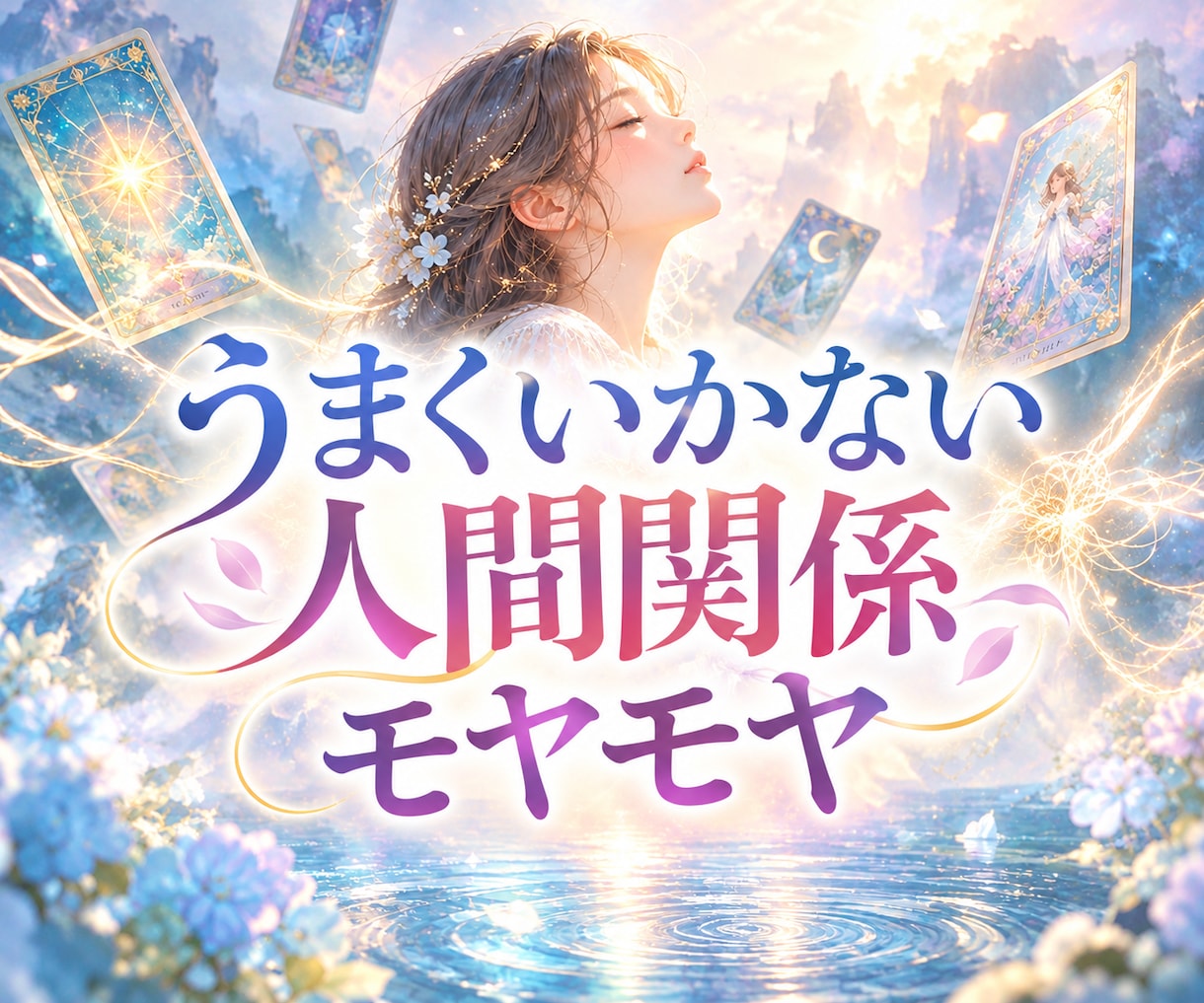 うまくいかない人間関係、タロット♦️で紐解きます 合わせすぎて疲れたあなたへ☘️無理のない付き合い方を伝えます イメージ1