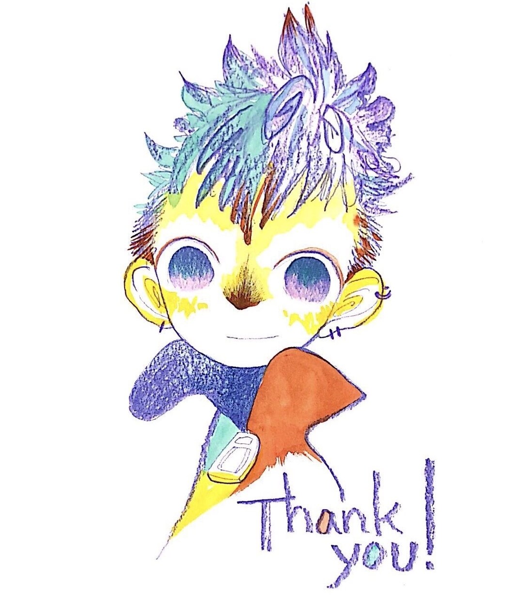 周りと差別化！水彩アイコンイラスト制作します あたたかいタッチの水彩で人柄を伝えよう！ イメージ3