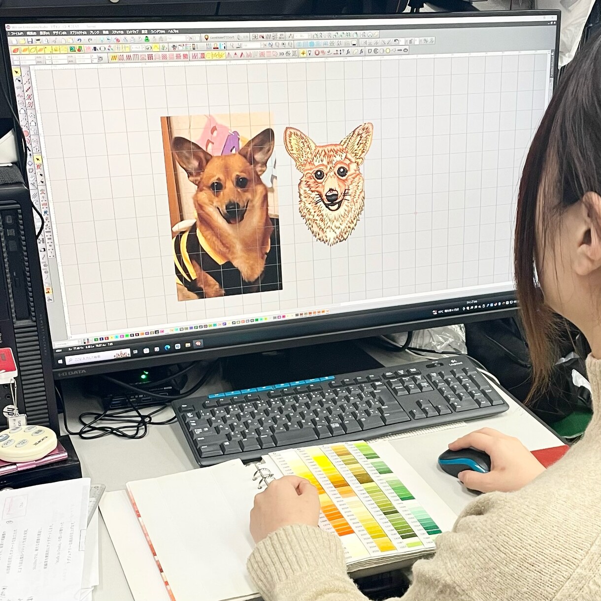 オリジナルのレザー刺繍スマホケースを作成します -デザインや文字で、あなたの"個性"や"想い"を刻めます- イメージ10