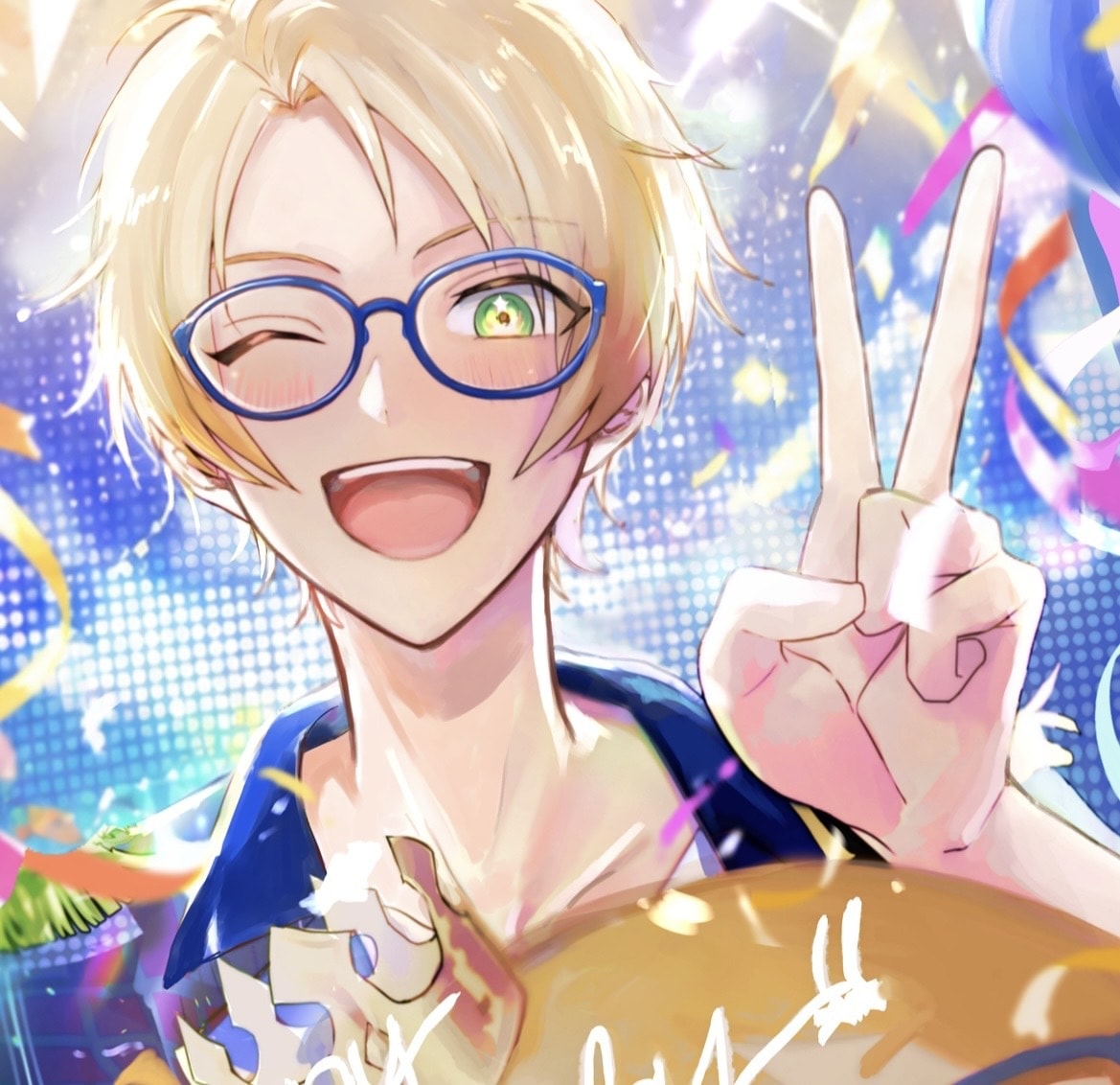 キラキラでパッと目を引く人物イラスト描きます 全身から顔アップまで、男女キャラ問わず幅広く対応中 イメージ1