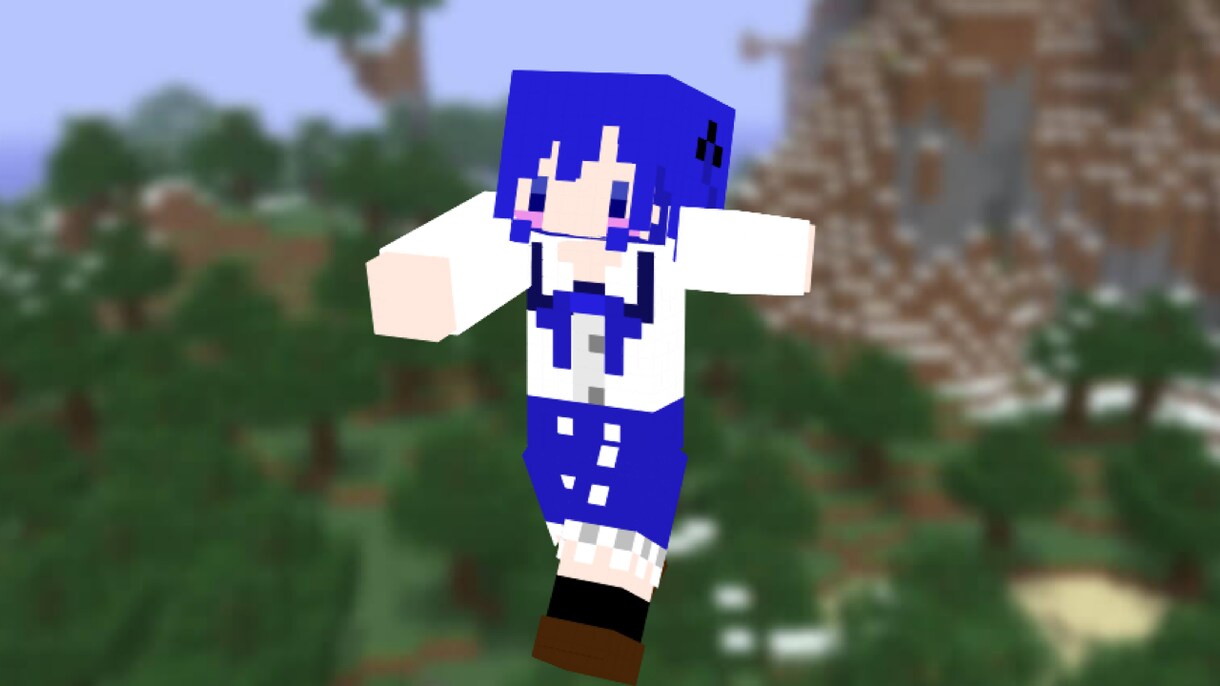 Minecraft オリジナルスキンを作成致します Vtuber様!!配信者様!!普段の配信をもっと華やかに!! イメージ2