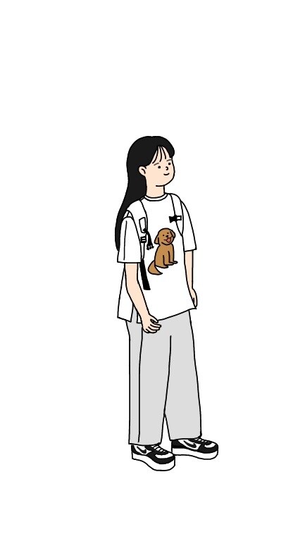 シンプルでお洒落なイラスト描きます お気に入りの写真をイラストに⭐︎ イメージ3