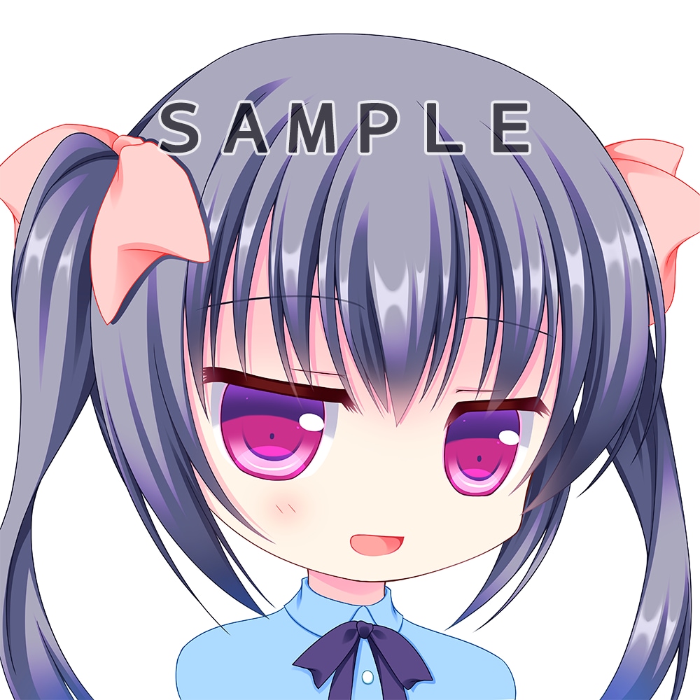 SNSで使える萌え系イラストアイコン描きます twitterやブログなどに使えるあなただけのアイコンです イメージ6