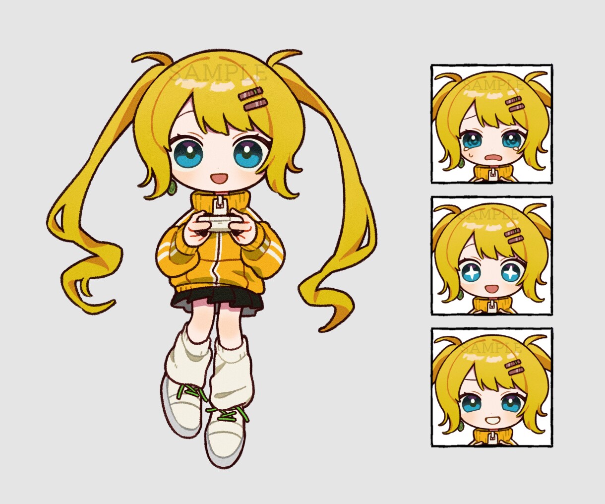 ポップで可愛いデフォルメイラストを描きます 個性的なミニキャラで画面を華やかに！ イメージ8