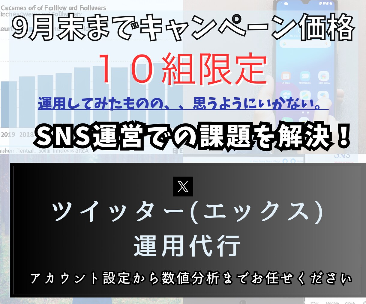 SNS成功へのショートカットさせます あなたの夢、私たちが徹底サポート。 イメージ1