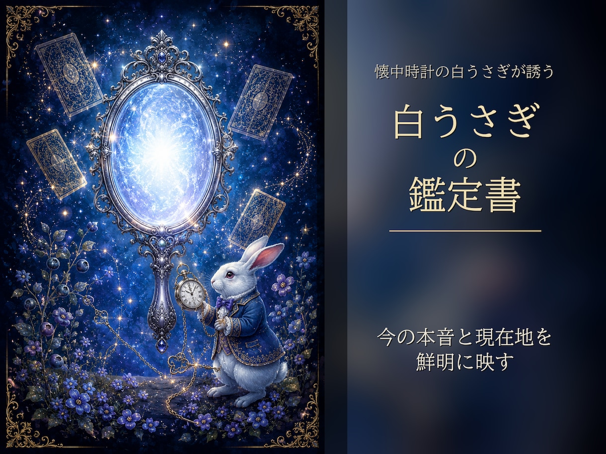 モヤモヤの正体と今いる場所を、タロットで映します 手元に残るPDF鑑定書。今を映し、次の半歩まで示す入口 イメージ1