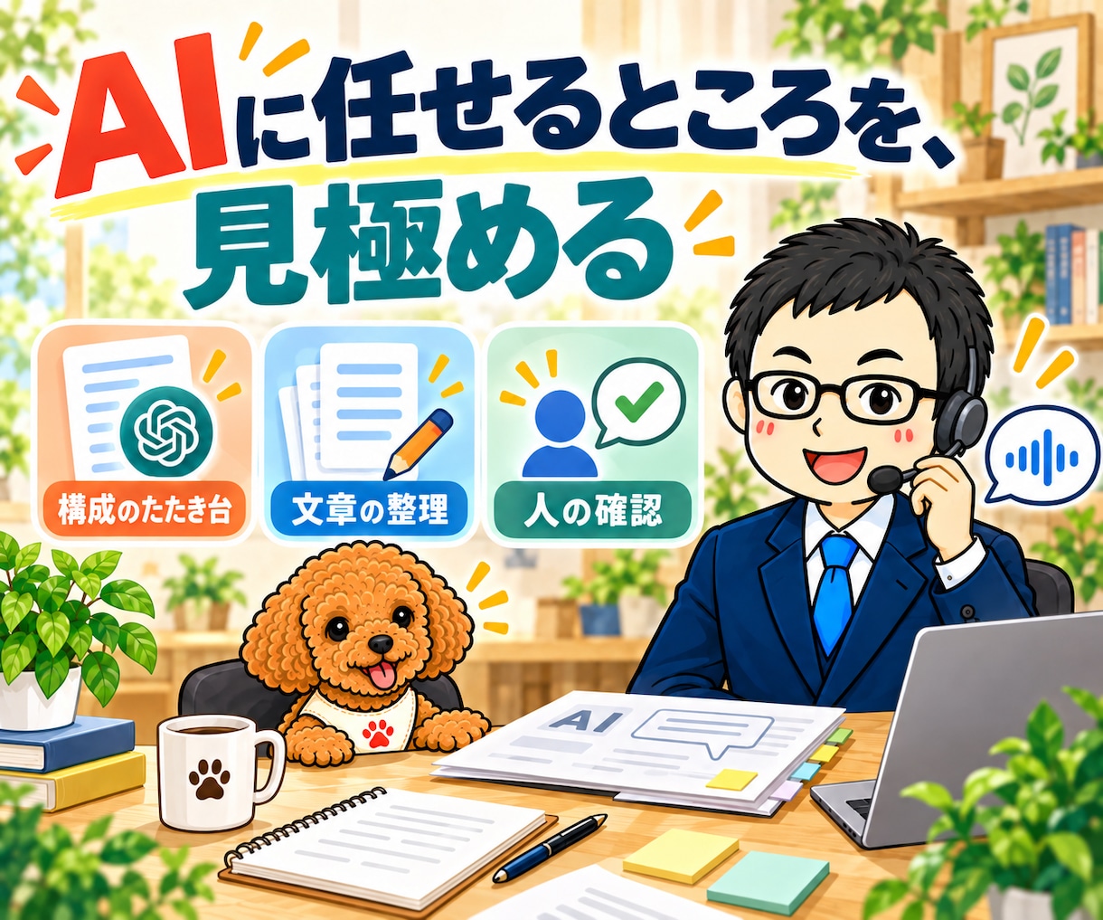 初心者のAIブログ・アフィリエイト相談に乗ります ChatGPTなどの活用と自動化を、始める順番から電話で イメージ5